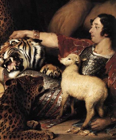 Sir Edwin Landseer Isaac van Amburgh and his Animals Spain oil painting art